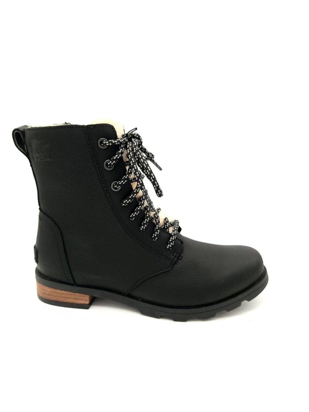 NEW Sorel Emelie Lace Up Cozy Boots Outdoors Combat Classic Gorpcore Womens 6